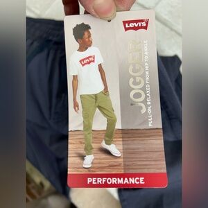 Levi's Kids Olive Jogger Pants